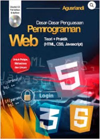 Image of DASAR-DASAR PENGUASAN PEMROGRAMAN WEB TEORI + PRAKTIK (HTML, CSS, JAVASCRIPT)