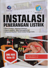 Image of INSTALASI PENERANGAN LISTRIK Untuk SMK/MAK Kelas XII